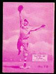 1934-36 Batter Up Bb- #78 Collins, Cardinals- Purple tint