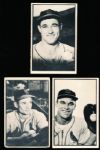 1953 Bowman Bb- B&W- 3 Diff. Cardinals