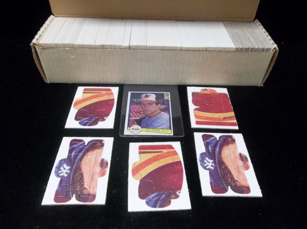 1982 Donruss Baseball Factory Set of 660