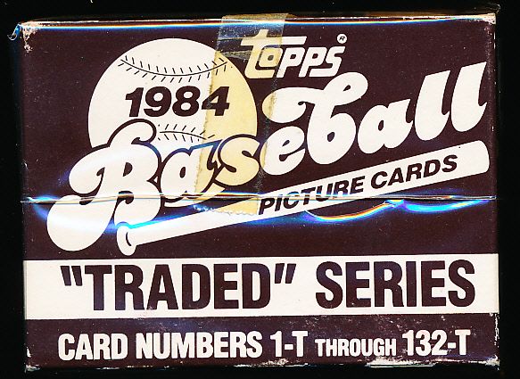 1984 Topps Traded Baseball Factory Sealed Set of 132