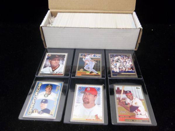 2000 Topps Baseball Complete Hand-Collated Set of 478