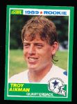 1989 Score Ftbl.- #270 Troy Aikman RC, Cowboys