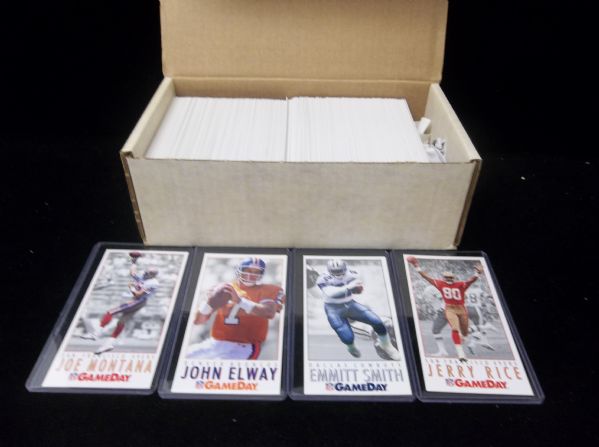 1992 GameDay Football Near Complete Set- 499/500