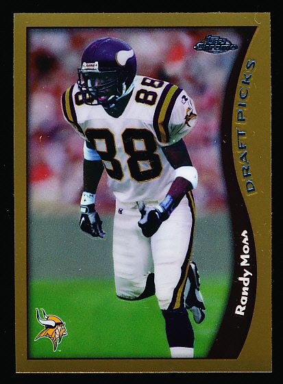 1998 Topps Chrome Ftbl.- #35 Randy Moss RC, Vikings