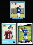 2004 Eli Manning Rookies- 4 Diff.