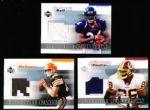 2004 Upper Deck Finite HG Ftbl.- “Fabrics”- 3 Diff.
