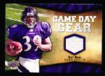 2009 Upper Deck Ftbl.- “Game Day Gear”- #NFL-RI Ray Rice, Ravens
