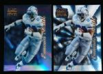 1996 Select Certified Ftbl. #27 Emmitt Smith, Cowboys- 5 Diff. Cards