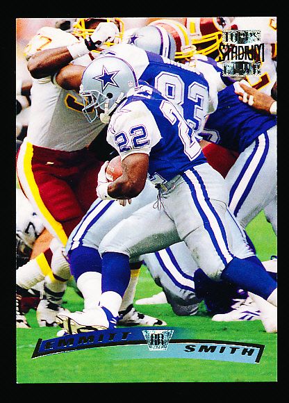 1996 Stadium Club Ftbl. “Match Proofs” #210 Emmitt Smith, Cowboys