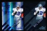 2008 Absolute Memorabilia Ftbl. “NFL Icons” #1 Emmitt Smith, Cowboys- 2 Diff. Cards