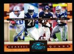 2008 Donruss Classics Ftbl. “Classic Quads Platinum” #7 B. Sanders/ Tomlinson/ W. Payton/ E. Smith- #21/25!