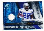 2008 Upper Deck Icons Ftbl. “NFL Chronology Materials” #28 Emmitt Smith, Cowboys