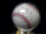 Andy Benes Autographed Official NL Leonard Coleman Baseball