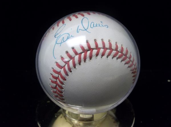 Eric Davis Autographed Official NL Bart Giamatti Baseball