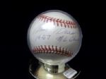 Dan Driessen Autographed Official NL Leonard Coleman Baseball
