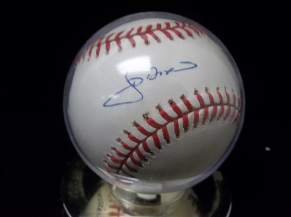J. D. Drew Autographed Official NL Leonard Coleman Baseball