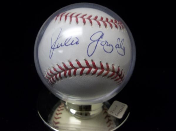 Julio Gonzalez Autographed Official MLB Bud Selig Baseball