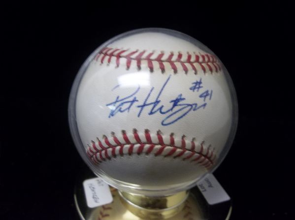 Pat Hentgen Autographed Official AL Gene Budig Baseball
