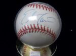 Eli Marrero Autographed Official NL Leonard Coleman Baseball