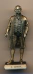 1984 Lance Corp. John Adams 2-5/16” Tall Solid Pewter Figurine