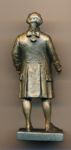 1984 Lance Corp. John Adams 2-5/16” Tall Solid Pewter Figurine