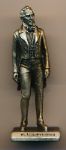 1985 Lance Corp. William Henry Harrison 2-1/4” Tall Solid Pewter Figurine