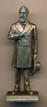 1986 Lance Corp. Rutherford B. Hayes 2-1/4” Tall Solid Pewter Figurine