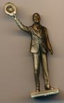 1987 Lance Corp. Dwight D. Eisenhower 2-3/8” Tall Solid Pewter Figurine