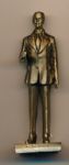 1987 Lance Corp. Gerald R. Ford 2-1/2” Tall Solid Pewter Figurine
