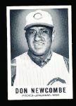 1960 Leaf Baseball- #19 Don Newcombe, Reds- 4 Cards