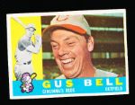 1960 Topps Baseball- #235 Gus Bell, Reds- 11 Cards