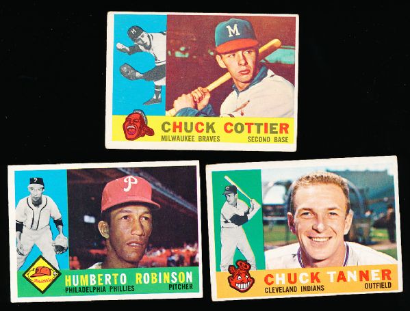1960 Topps Baseball- 30 Diff.
