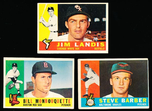 1960 Topps Bb- 4 Diff. Hi#’s