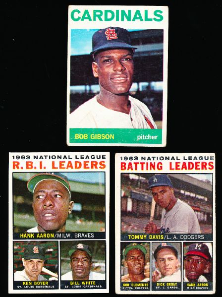 1964 Topps Bb- 3 Diff.