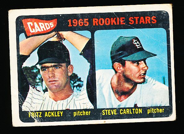 1965 T Bb- #477 Steve Carlton RC