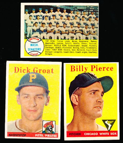 1958 Topps Bb- 15 Diff.