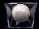 1964? St. Louis Cardinals Team Stamped Baseball- 26 Stamped Signatures