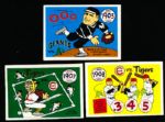 1971 or ‘72? Fleer Laughlin World Series Cards- 64 Diff.- Blue Backs