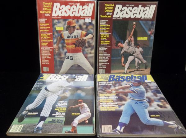 1979-1992 Street and Smith’s Bsbl. Yearbook- 14 Diff. Issues