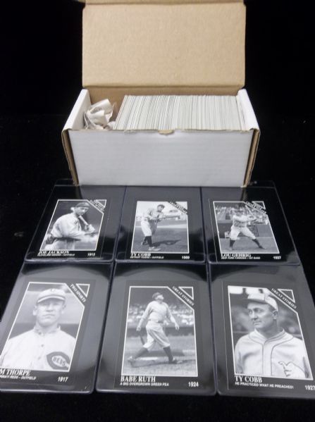 1992 Conlon TSN Baseball Complete Set of 330