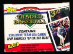 1993 Topps Traded Baseball Opened Factory Set of 132