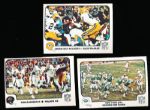 1977 Fleer Team Action Football Complete Set of 67