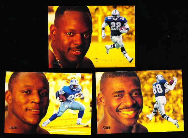 1992 Score Ftbl.- “Dream Team” Complete Insert Set of 25