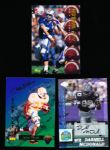 Five Diff. Autographed Collegiate Inserts