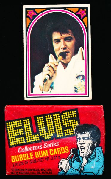 1978 Donruss “Elvis” Complete Set of 66 with 4 Unopened Wax Packs