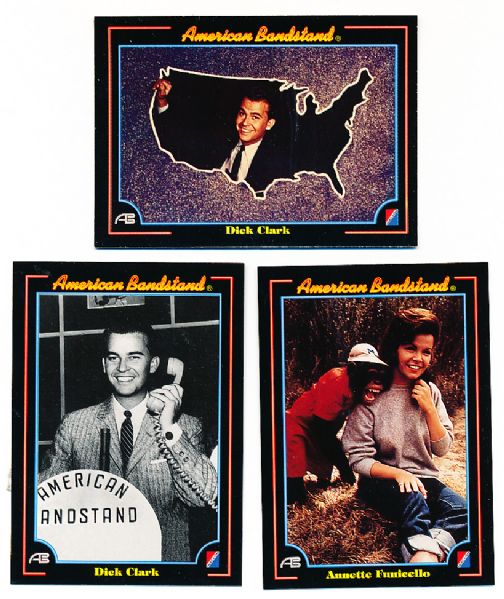 1993 Collect-A-Card “American Bandstand” Complete Set of 100