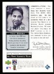 2000 Upper Deck Yankees Master Collection- All Time Yankee Game Bats- #ATY 8 Yogi Berra- (#214/500)