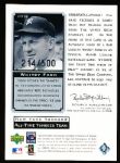 2000 Upper Deck Yankees Master Collection- All Time Yankee Game Bats- #ATY 10 Whitey Ford (#214/500)