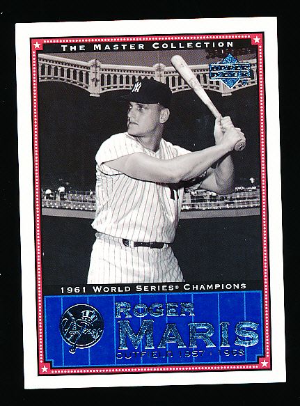 2000 Upper Deck Yankees Master Collection- #NYY 19 – Roger Maris- (#214/500)