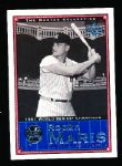 2000 Upper Deck Yankees Master Collection- #NYY 19 – Roger Maris- (#214/500)